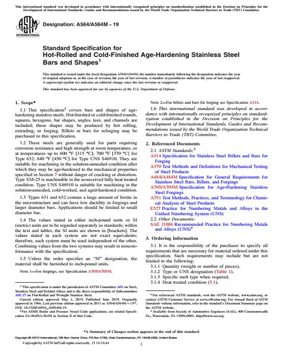 ASTM A564