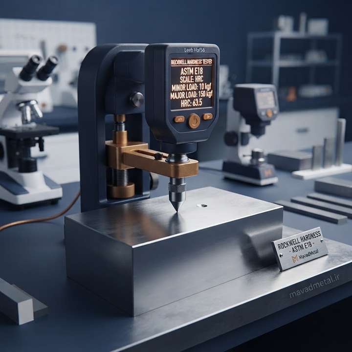 استاندارد سختی سنجی راکول (ASTM E18)