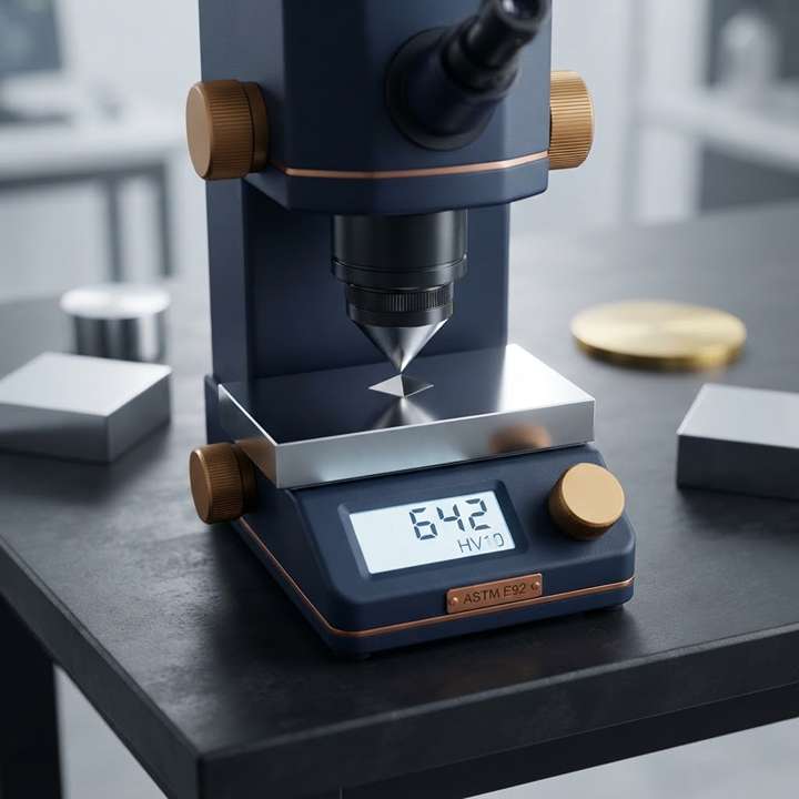 استاندارد سختی سنجی ویکرز (ASTM E92)