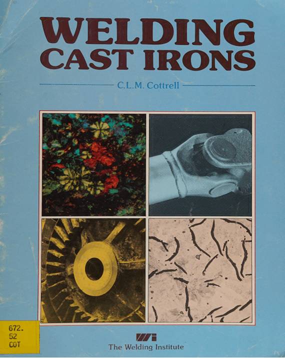 Welding cast irons cottrel